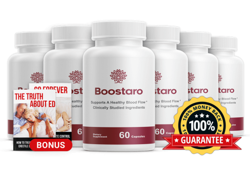Boostaro 6 bottles — 180-day supply